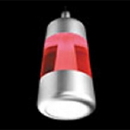 LED светильник подвесной Cndiao WW Red glass