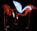 Световая 3D фигура фламинго PHS-025-24V