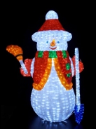 Световая 3D фигура снеговика IMD-SNMAN-01