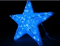 Световая 3D фигура звезды PHS-038-220V BLUE